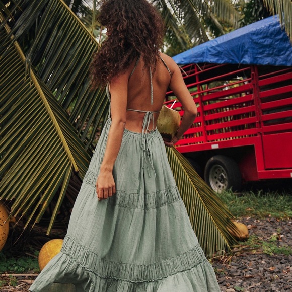 Taking Sides Maxi in Sea Spray - Picture 2 of 4